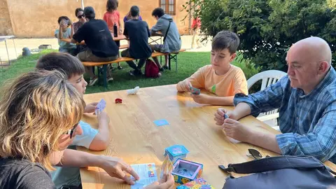 Jardines del Castillo de Zamora, “Juegos de Mesa en la Calle”
