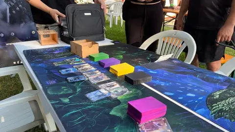 Jardines del Castillo de Zamora, “Juegos de Mesa en la Calle”