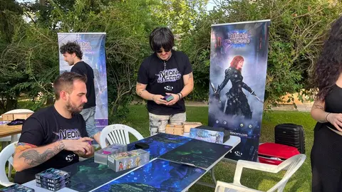 Jardines del Castillo de Zamora, “Juegos de Mesa en la Calle”