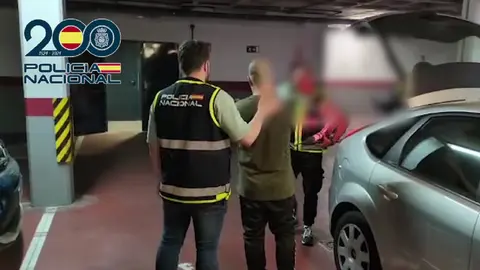 macrooperación contra la explotación sexual infantil. Imagen de la policía nacional.