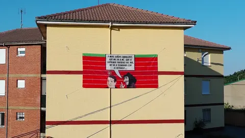 pancarta en Otero de Bodas  (1)