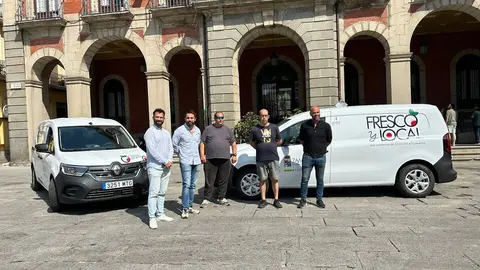 Zamora a tu lado, furgonetas llevar productors a domicilio