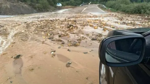 tormenta arrastre piedrasa