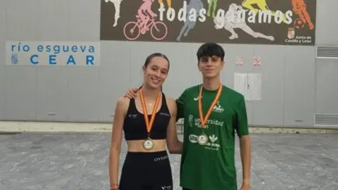Nerea Miguel y David Campo