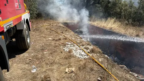 actuación bomberos de benavente