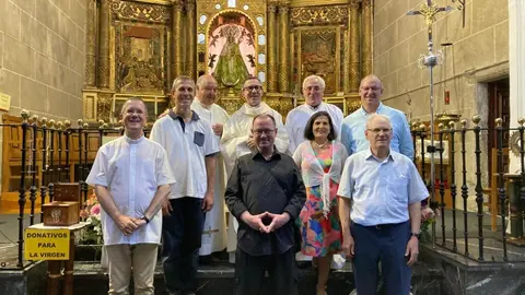 jornada de retiro y convivencia en el Santuario de Nuestra Señora la Virgen de la Carballeda