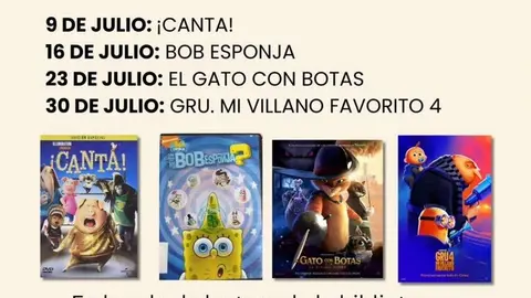 Cartel Pequecine en Villaralbo - imagen de redes sociales