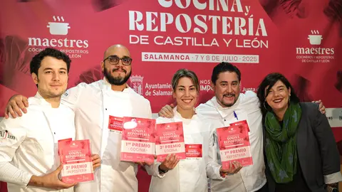 Ganadores Campeonato Cocina y Reposteria de Castilla y León 2025