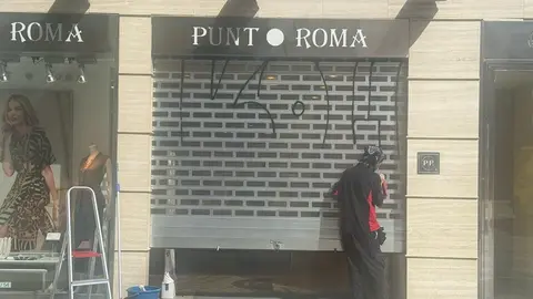 Actos vandálicos en comercios de Zamora