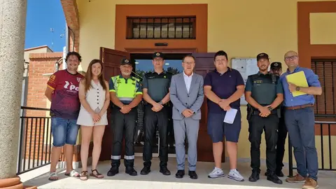 reunión de seguridad en Moraleja del Vino