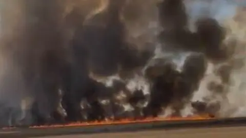 Incendio en Tierra de Campos
