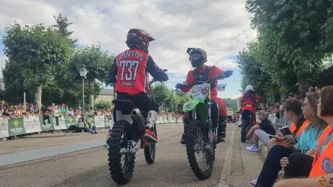 Exhibición de Freestyle Motocross
