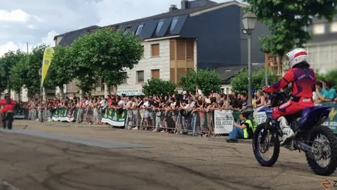 Exhibición de Freestyle Motocross