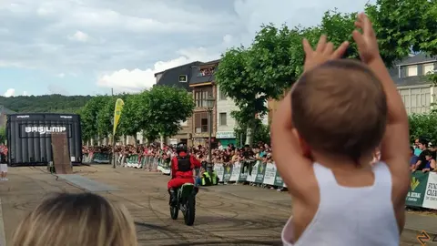 Exhibición de Freestyle Motocross