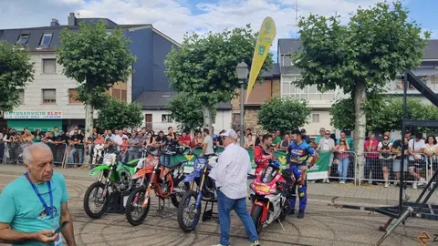 Exhibición de Freestyle Motocross