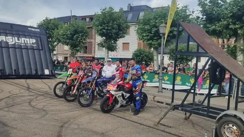 Exhibición de Freestyle Motocross