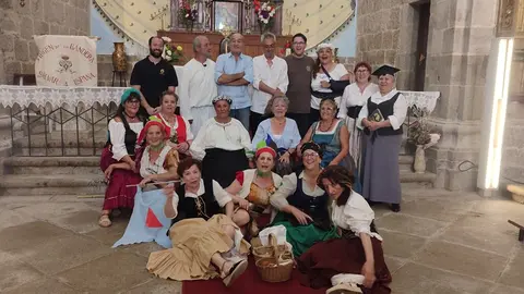 Elenco de la representación del Auto del Repelón de Juan del Enzina en Fermoselle - Imagen de redes sociales