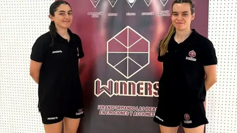 Isabel del Río y Carla Huerga, técnicas del CB Zamora, en el Campus de Alto Rendimeinto Winners - Imagen de redes sociales