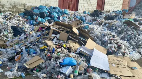 basura fiestas de Benavente