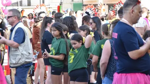 Fiestas de Moraleja del Vino desfile de pañas _16