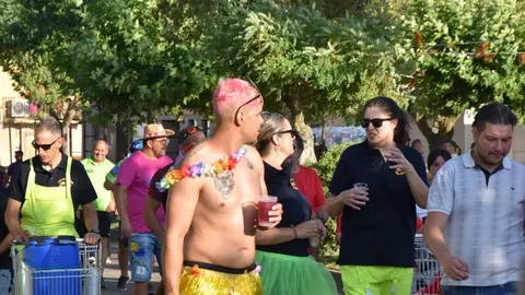 Fiestas de Moraleja del Vino desfile de pañas _20
