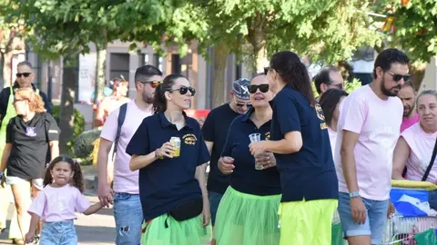 Fiestas de Moraleja del Vino desfile de pañas _22