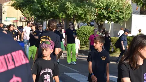 Fiestas de Moraleja del Vino desfile de pañas _23