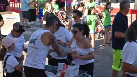 Fiestas de Moraleja del Vino desfile de pañas _34