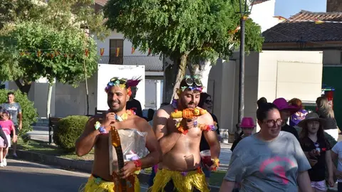 Fiestas de Moraleja del Vino desfile de pañas _45