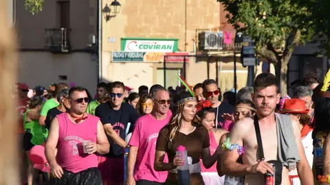Fiestas de Moraleja del Vino desfile de pañas _65