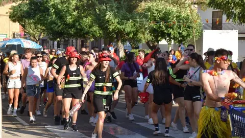 Fiestas de Moraleja del Vino desfile de pañas _81