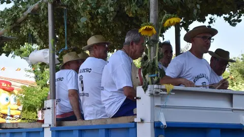 Fiestas de Moraleja del Vino desfile de pañas _85