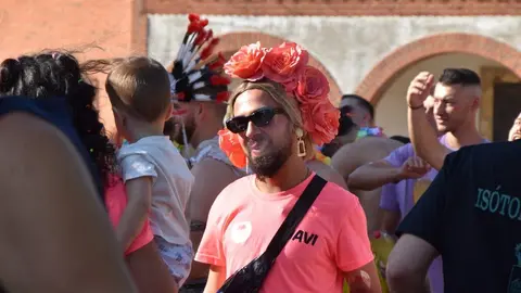 Fiestas de Moraleja del Vino desfile de pañas _92