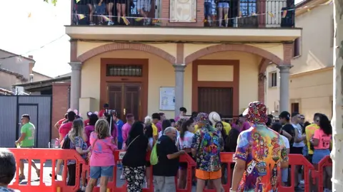 Fiestas de Moraleja del Vino desfile de pañas _96