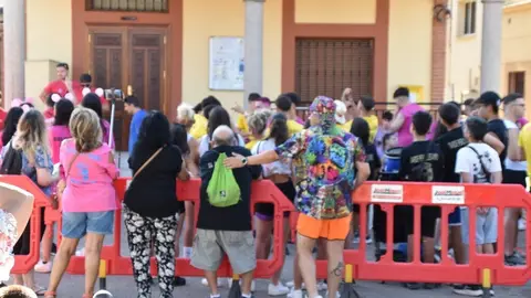 Fiestas de Moraleja del Vino desfile de pañas _101