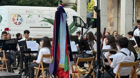  Banda de Loivos en el festival Hispano Luso