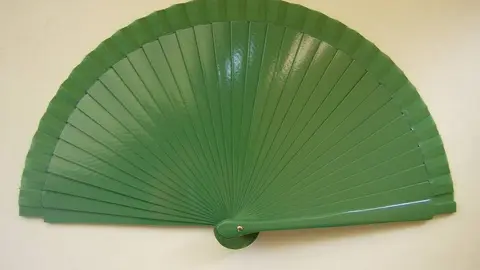 Abanico verde Unidos Contra el Cáncer de Toro