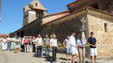 Misa y procesión en honor a Santa María Magdalena en Grisuela - Imagen de redes sociales