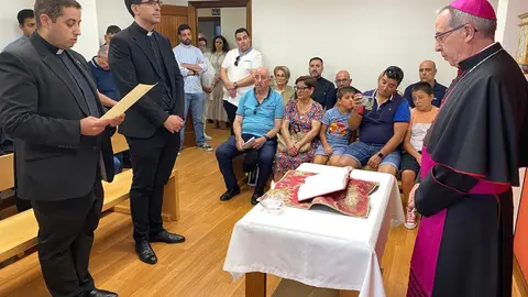 Pedro Faúndez y Millán Núñez toman posesión como vicario y provicario general de Zamora