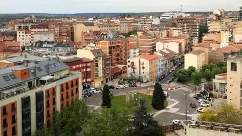 zamora panorámica Cristo rey edificios