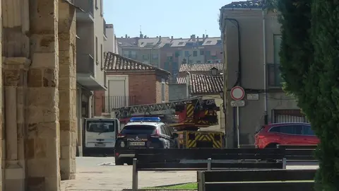 Incendio calle Mompayo Zamora