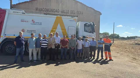 Nuevo camión de recogida de residuos