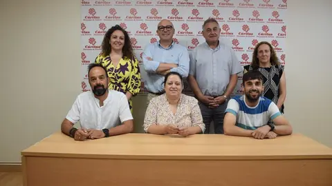 reestructuración del organigrama de Cáritas diocesana de Zamora
