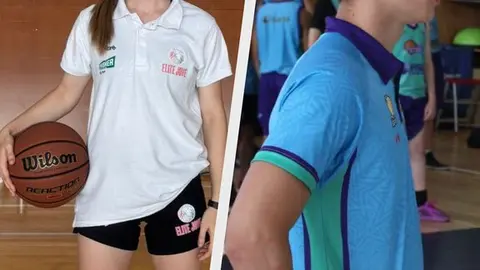 Carla Huerga y Alejandro centeno CB Zamora entrenadores - Imagen de redes sociales