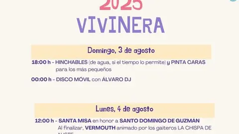 Fiestas Vivinera