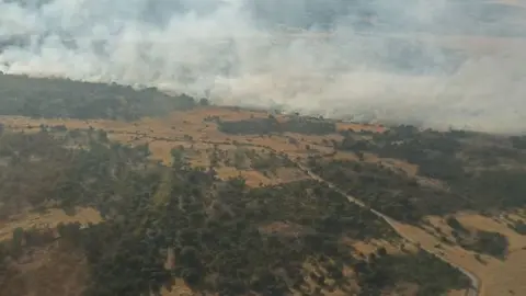 incendio de Villaflor