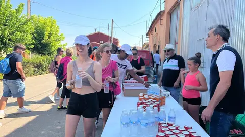La marcha a Gallegos vuelve a marcar el verdadero inicio de las fiestas en Coreses