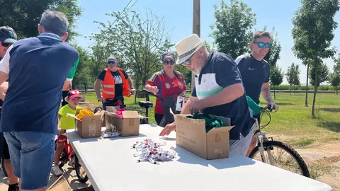 La marcha a Gallegos vuelve a marcar el verdadero inicio de las fiestas en Coreses