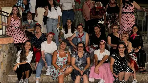 cena anual de mujeres en Aguilar de Tera