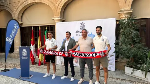 Zamora CF, Luismi Luengo y Álex Monerris